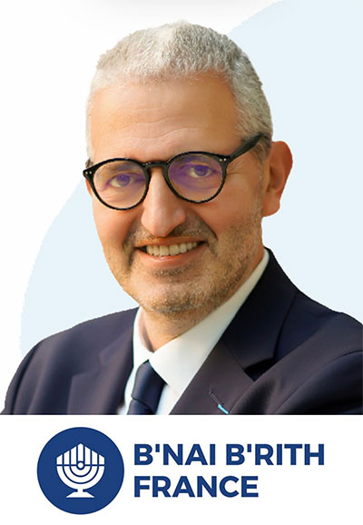 Philippe Meyer, President of B’NAI B’RITH France, 