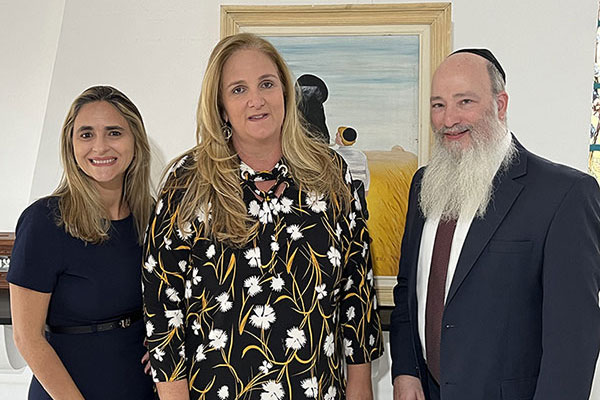 Eyla Benedykt, Ilana Leeberman and Rav. Itche Pasternak, Directors, ORAM.