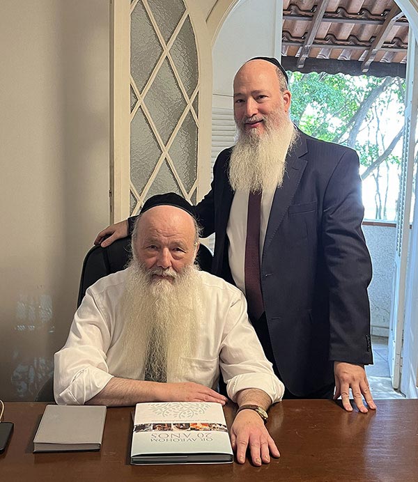 ORAM’s Rav. Shie Pasternak and Rav. Itche Pasternak.