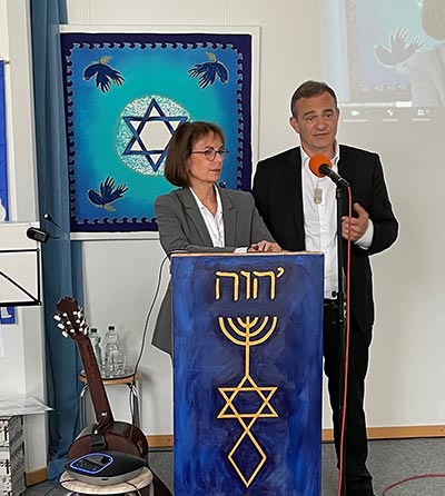 Ebenezer Relief Fund Germany Hosts Israel Bonds information night in Hamburg.