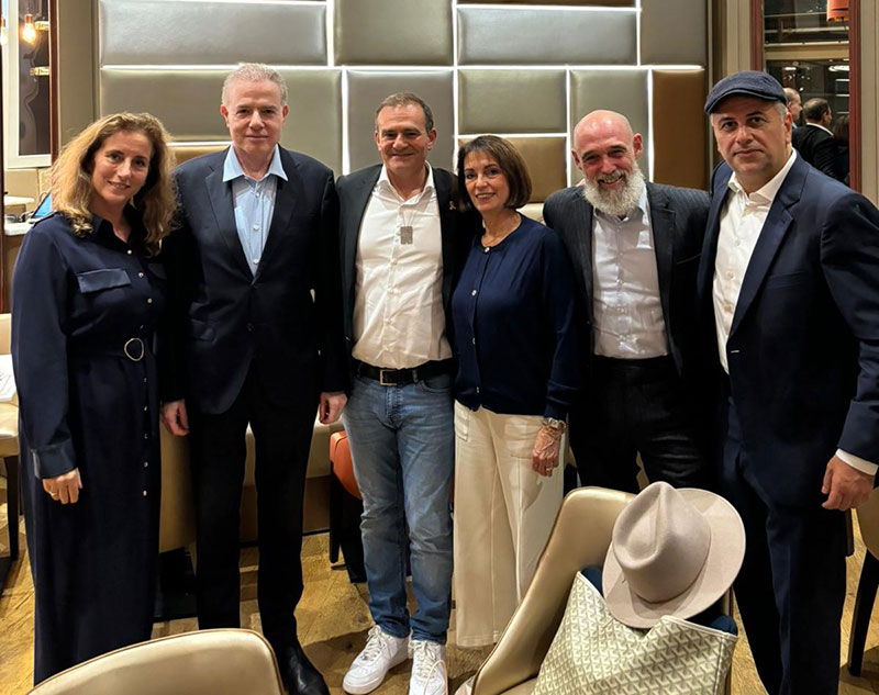 Israel Bonds Staff from France, Germany and the UK meet up in Paris with Dani Naveh - Israel Bonds President and Global CEO.