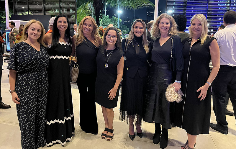 BR-EVENT-YM-Consulate-Photo-2-WD Israel Bonds Women's Division members at the Yom Ha’atzmaut Celebration hosted by the Consulate General of Israel in São Paulo, Brazil