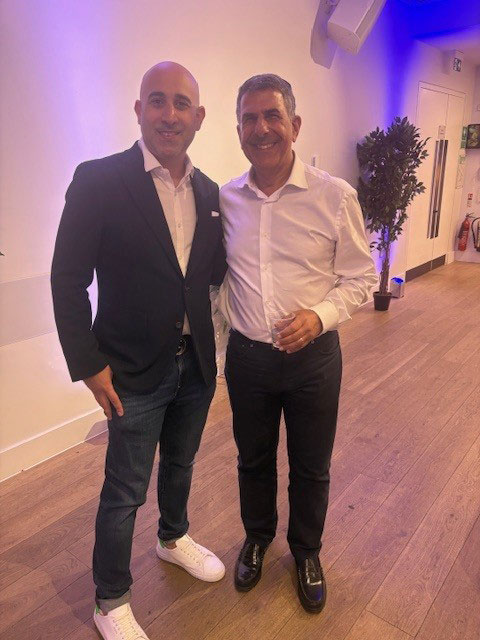 KOL-July-2026-Event-UK-Emily-Schrader-Photo-6 Joe Ozer and Israel Bonds Council Member Mike Zelouf.
