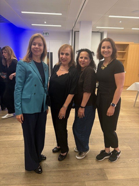 KOL-July-2026-Event-UK-Emily-Schrader-Photo-8 Anna Bastrakova (Women’s Division Council Member), Ziva Levy, *, and Orit Usharovsky.