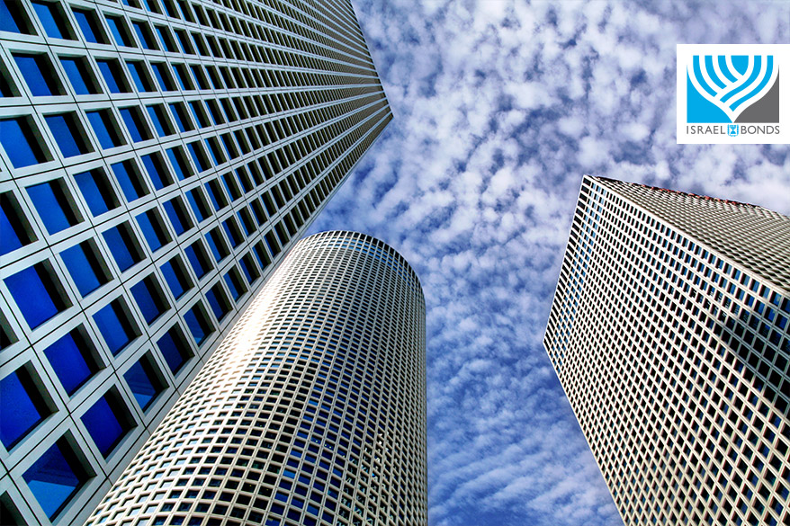 Soaring Azrieli Towers of Tel Aviv, Israel