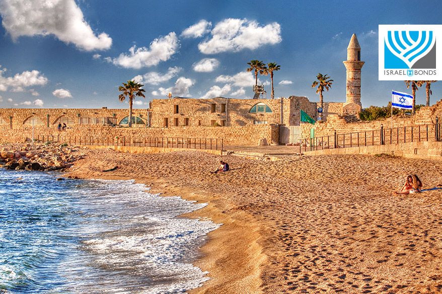 Caesarea National Park on Israel's Mediterranean coast