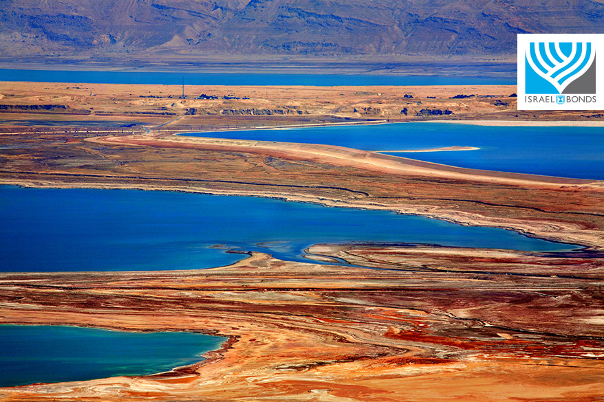 Israel’s view of the Dead Sea – In Hebrew: Yam HaMelaẖ (“Salt Sea”)